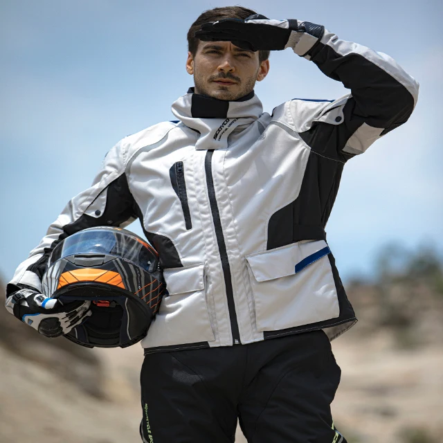 Лидер продаж текстильная куртка с надписью Super Speed мотоциклетные куртки для мотокросса уличные синего и белого цветов защитой