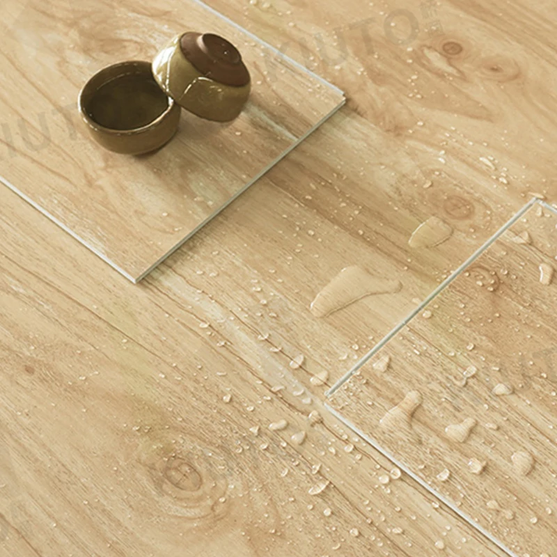 Luxury Rigid Waterproof 4mm 5mm Wood Grain Spc Vinyl Flooring Cicko Pvc