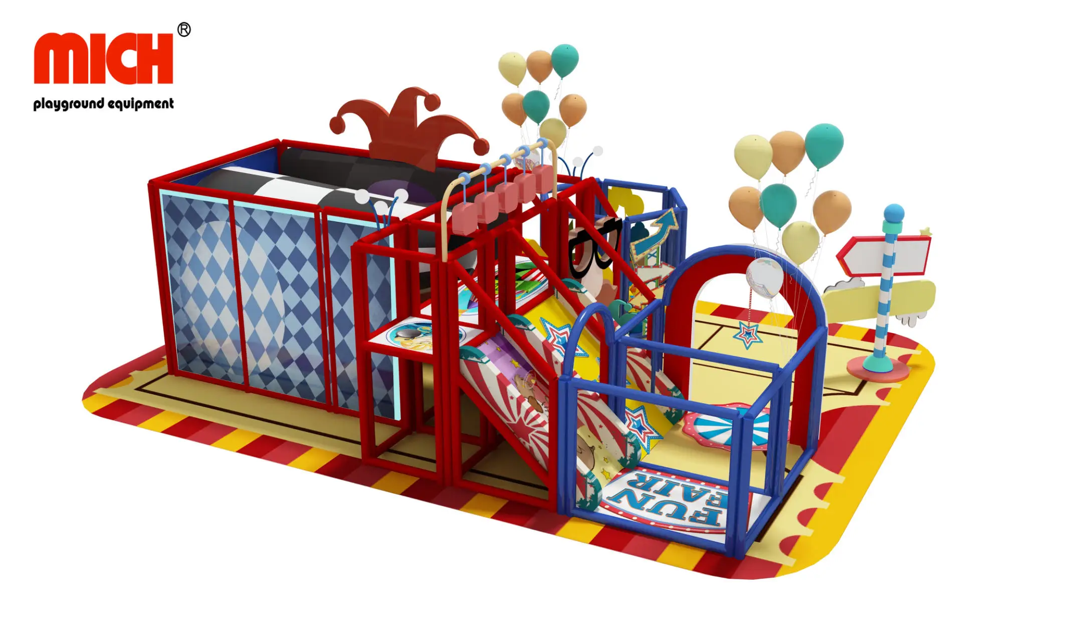 Joker Theme Fitness Funny Safe Kids Park 2301E