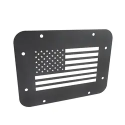 Top Selling Blank Tramp Stamp Tailgate Vent Plate Cover 2007-2018 for Jeep Wrangler Jk Tailgate Spare Tire Carrier