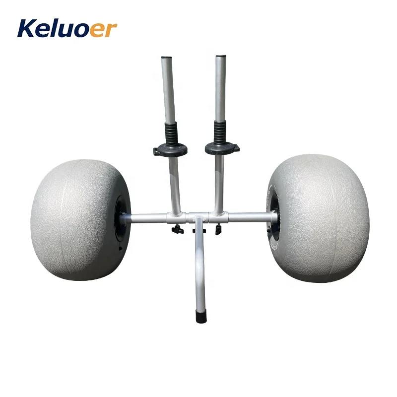Kayak Canoe Trailer Two Wheel Trolley Pulling Boat Boat Cart Placement Stand