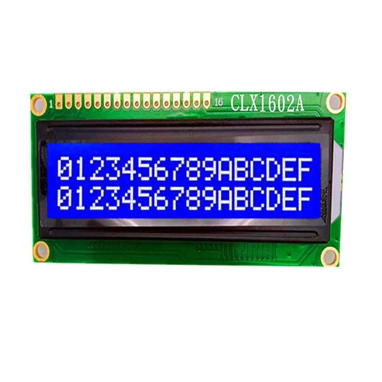 1602 Serial I2C STN graphic  Positive Negative Character LCD Module yellow green /blue Screen LCM with white LED Backlight