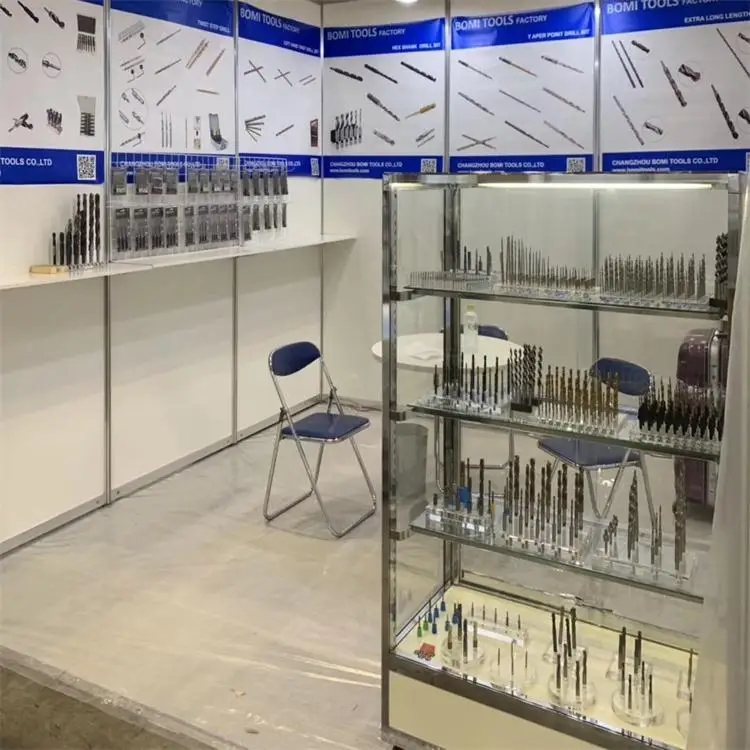 2021  Clearance Sale Customized 5PCS Straight Flute Cone Titanium for Metal Step Drill Bit