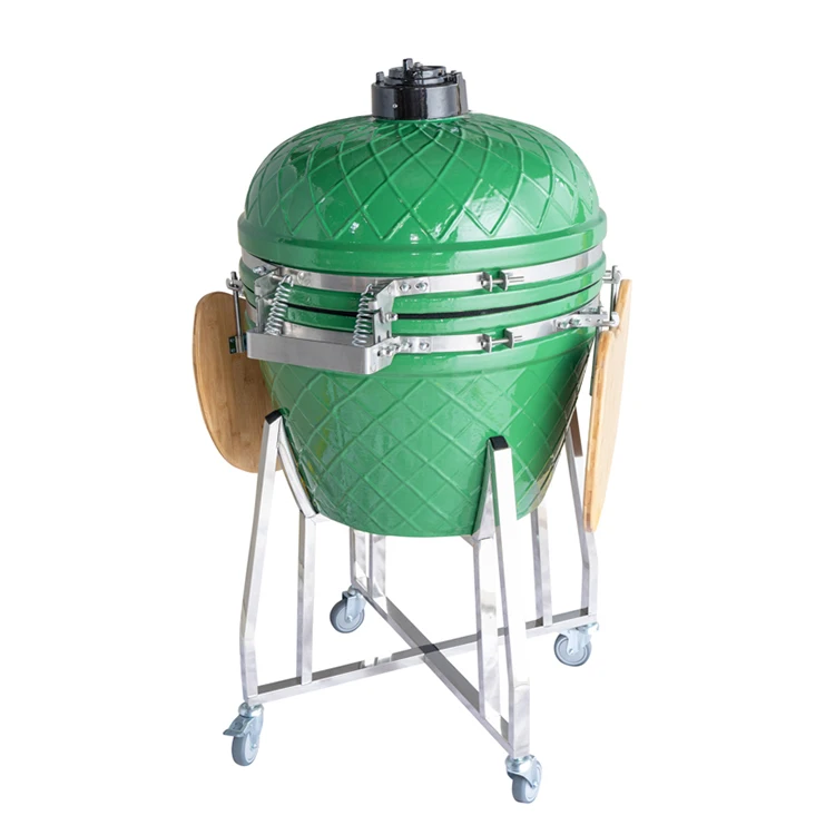 24 дюйма садовый легко моющееся керамическая барбекю грили камадо керамический гриль камадо