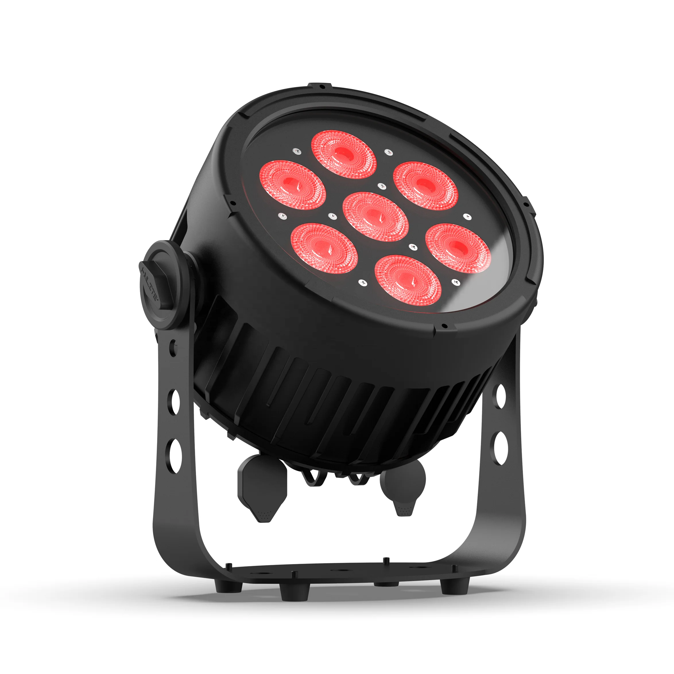 Outdoor use 140W Waterproof LED PAR Light 7pcs 20W RGBCLA 6in1 LED Stage Lighting DMX control LED color wash effect lighting