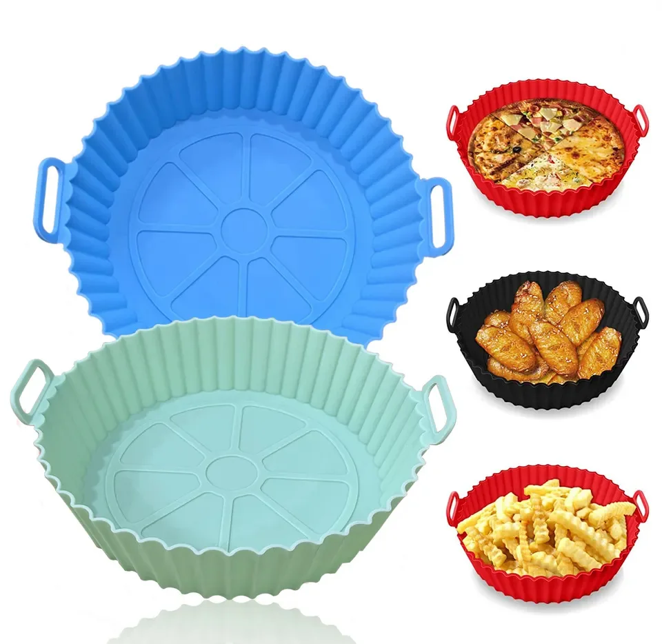 Top Selling Reusable Pot Air Fryer Baskets Silicone Liners Silicone Air Fryer Liner