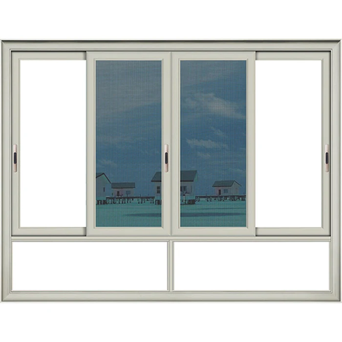 Wholesale Low Price Cheap slim slider window glass clean best bronze color sliding hung aluminium roof window