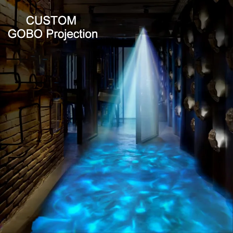 Водонепроницаемая наружная водяная волна океанская светлая проектор с гобо-проектором