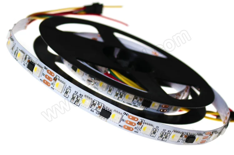 Программируемая Светодиодная лента RGBW 12 В 24 UCS2904 UCS8904 TM1814 36-светодиодная 60-светодиодная 120 180 5050 пиксель