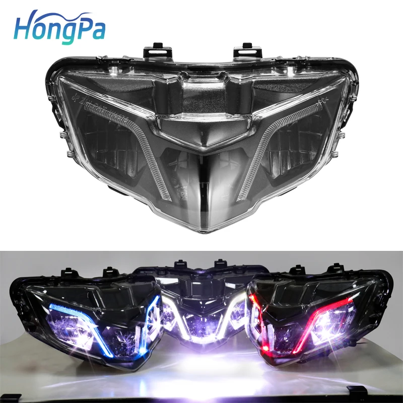 Motor Headlight Waterproof Modified LED headlamp with DRL Hi/Lo beam Driving light Motorcycle lamp For YAMAHA Y15ZR V2