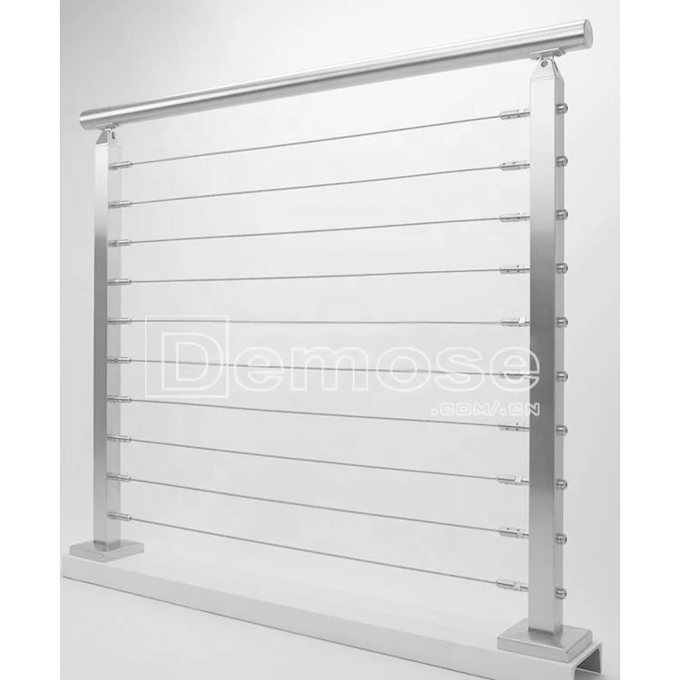American Standard galvanized square pipe railing