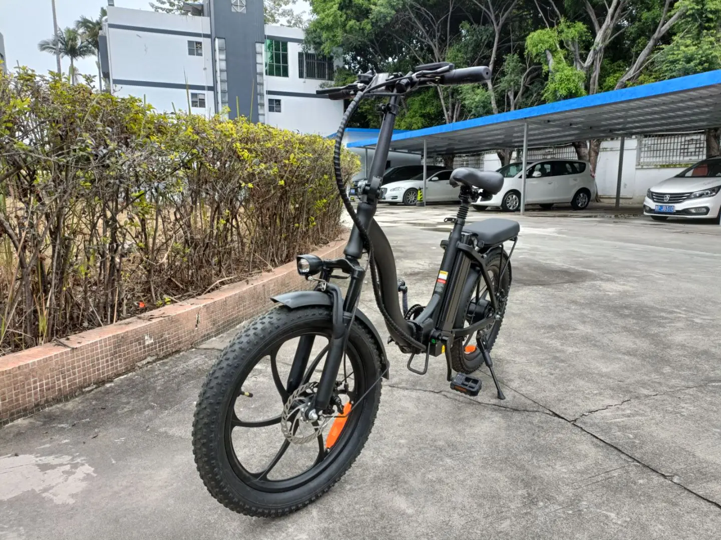 Best price 350W 48V ebike EU Warehouse Electric City Bike Fat Tire e-bike cycle folding electric bicycle