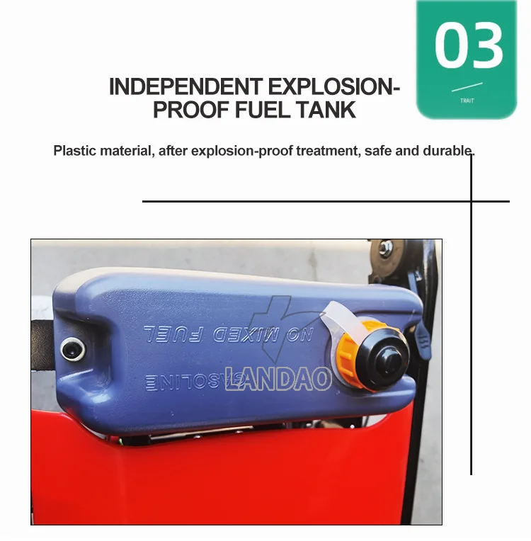 Construction Road Portable Tamper Vibratory Electric Compactor Tamping Rammer