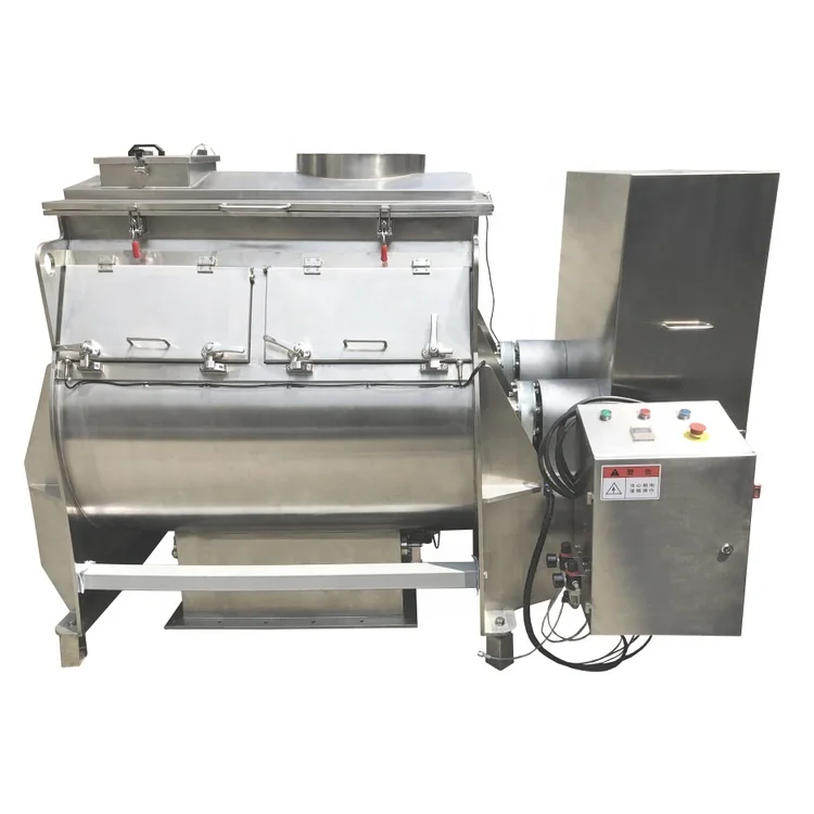 High Speed Formula Nutrition Powder Double Shaft Paddle Mixer