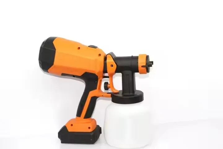 Factory Best Price 18V Lithium Battery Powered Rechargeable hvlp Cordless Spray Gun 1000ml Airless Paint Sprayer For Sale