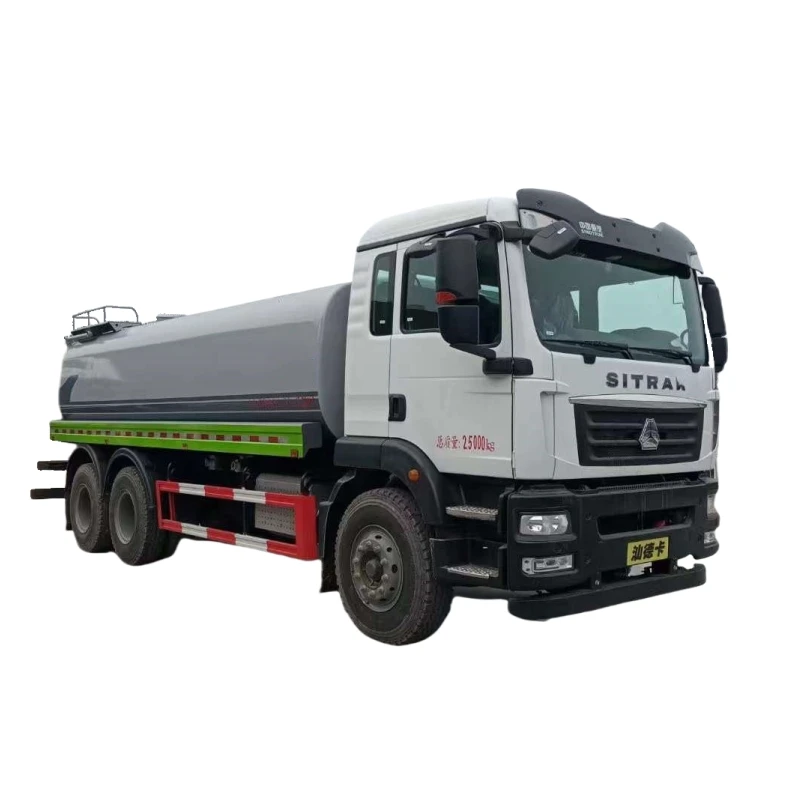 China High-end truck brand Sinotruk  SITRAK 20tons 22tons 10-speed manual transmission Sprinkler tank truck for sale