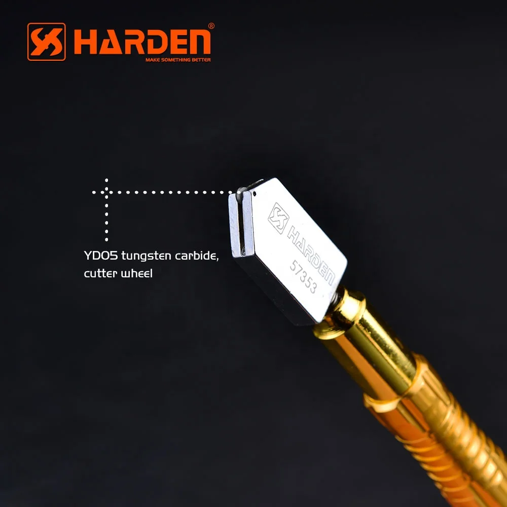 Harden 185mm Auto-Oil Glass Cutter Professional Tile Cutting Tool Multi Hand Glass Cutting Tool Auto Oil Glass Cutter