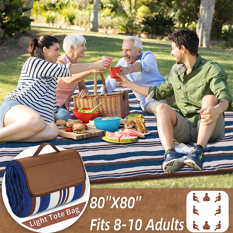 Custom Outdoor Microfiber Sublimated Digital Portable Sand Free Foldable Waterproof Camping Beach Mat Sand Proof Beach Blanket