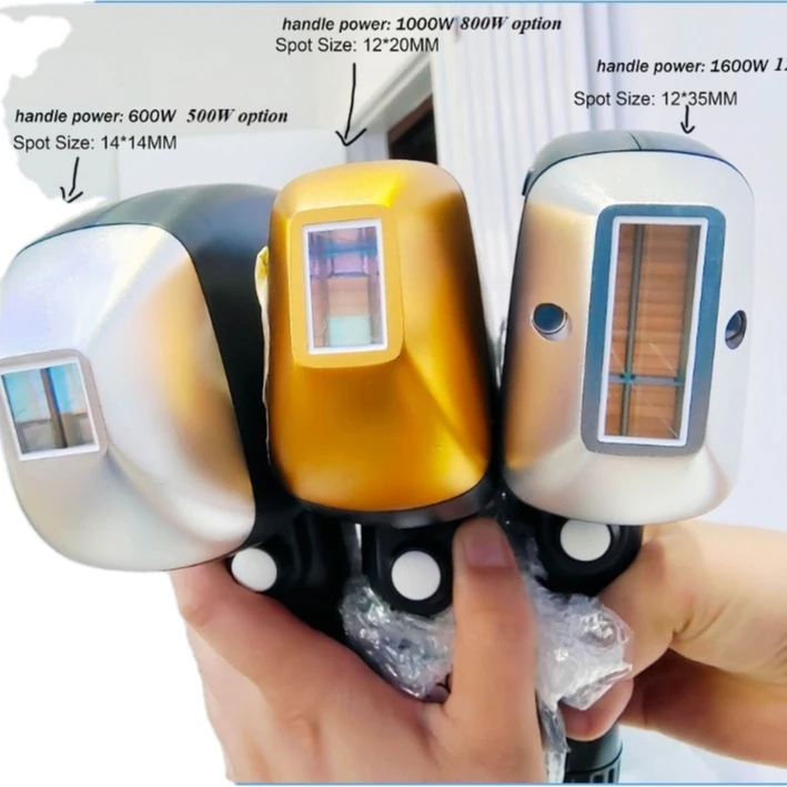 1000w 1200w Diode laser bar stack diode laser hair removal handle /ice laser hand piece