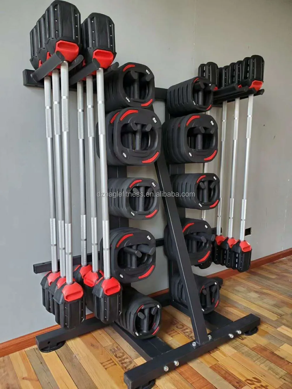Hot sell Storage shelf Strength Equipment Pump Barbell Set Rack Hold