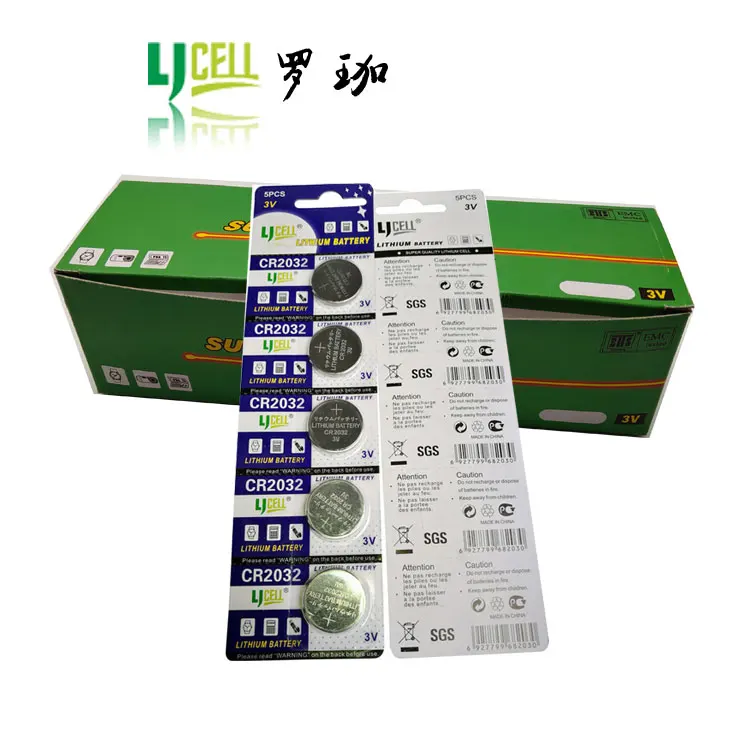 cr2032 batteries lithium battery with MSDS