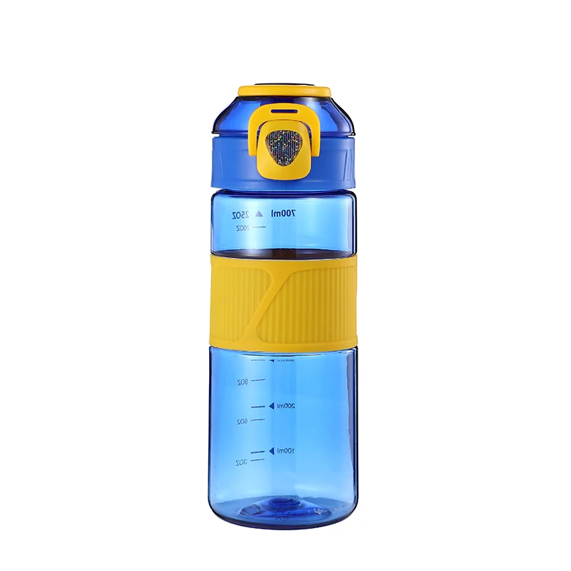 Manufacturer 800 ML Plastic Wide Mouth Water Bottle 100% Leak Proof Direct Drinking BPA Free Flask for Sport
