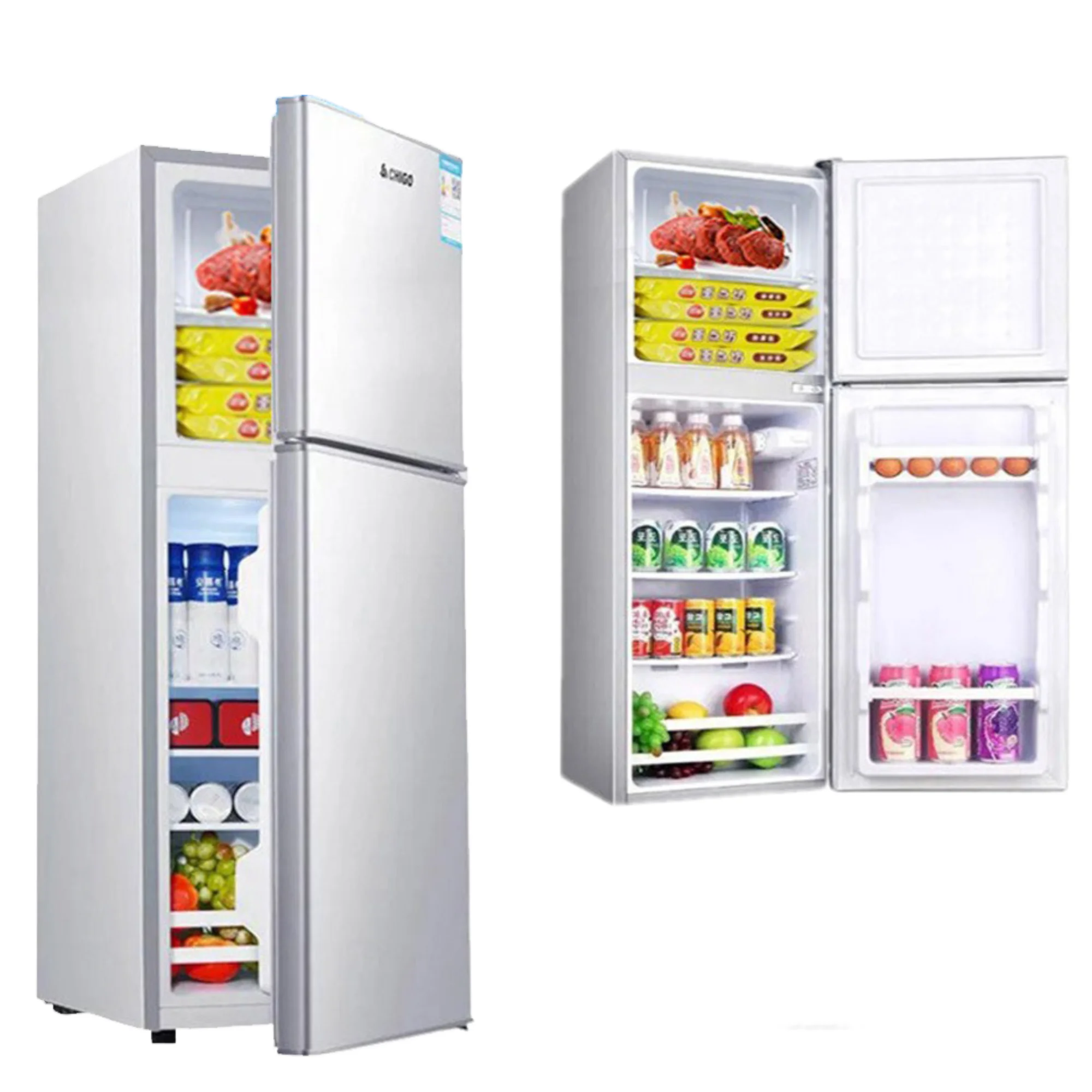 BCD-148 Hot Selling Factory Price Wholesale Refrigerated Frozen Various Capacities Cooler Fridge for home