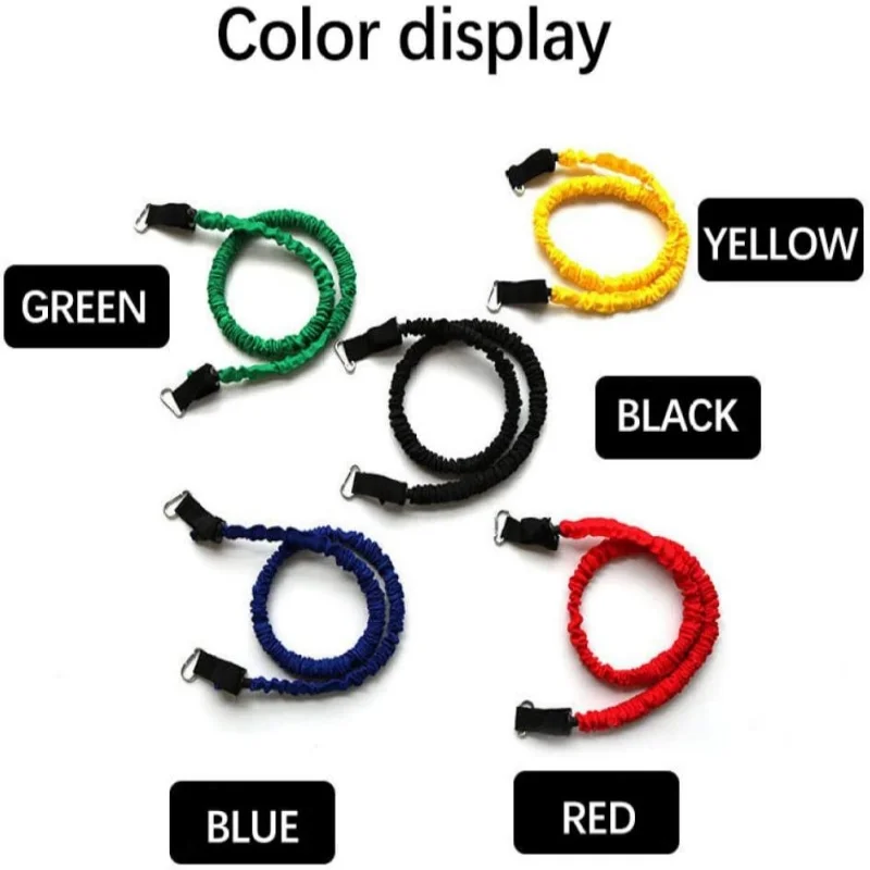 Fitness Yoga Equipment Set Rubber Latex Resistance Bands Exercise Elastic Pull String Pull Rope