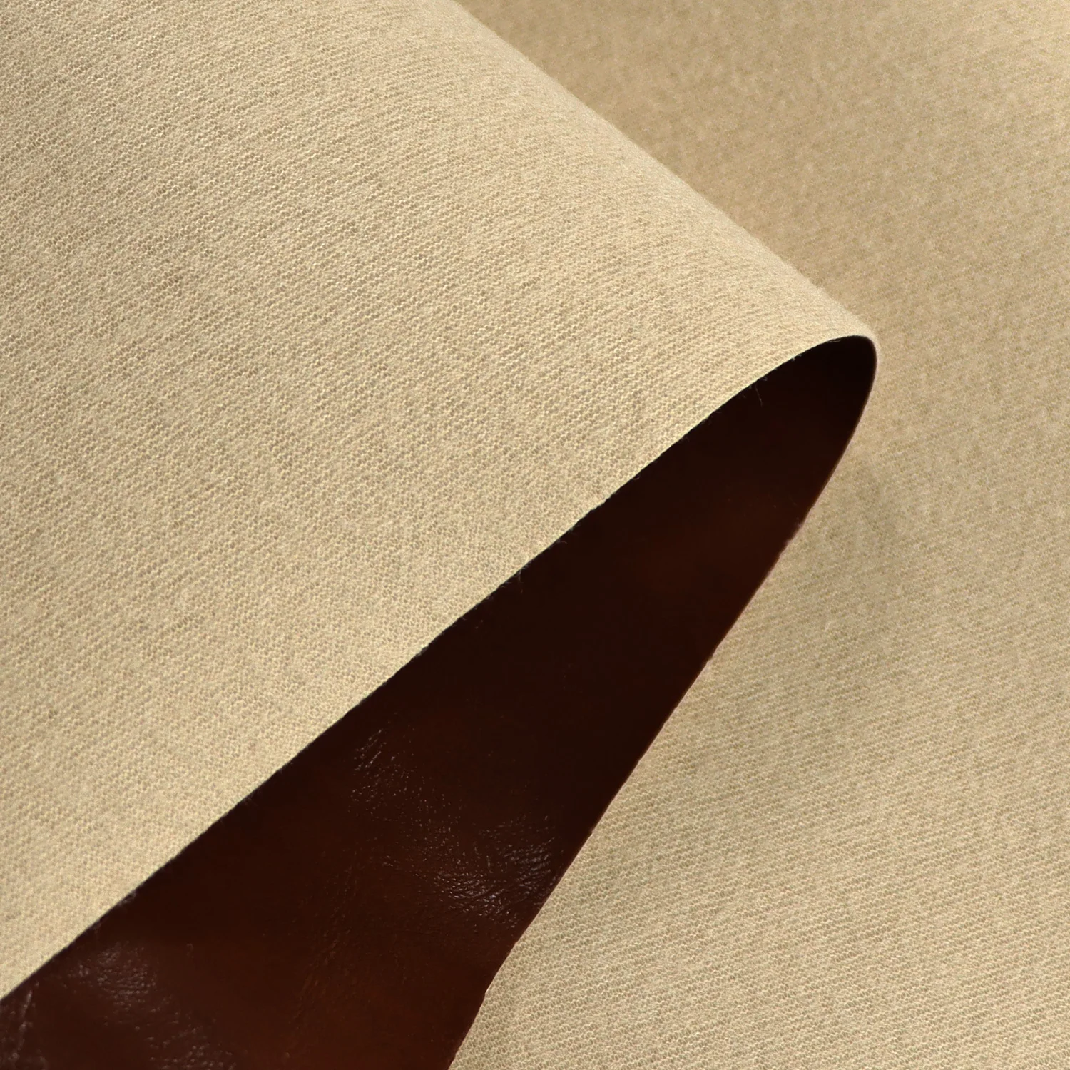 0.9mm Thickness Vintage Oiled Leather PVC Synthetic Faux Leather for Furniture