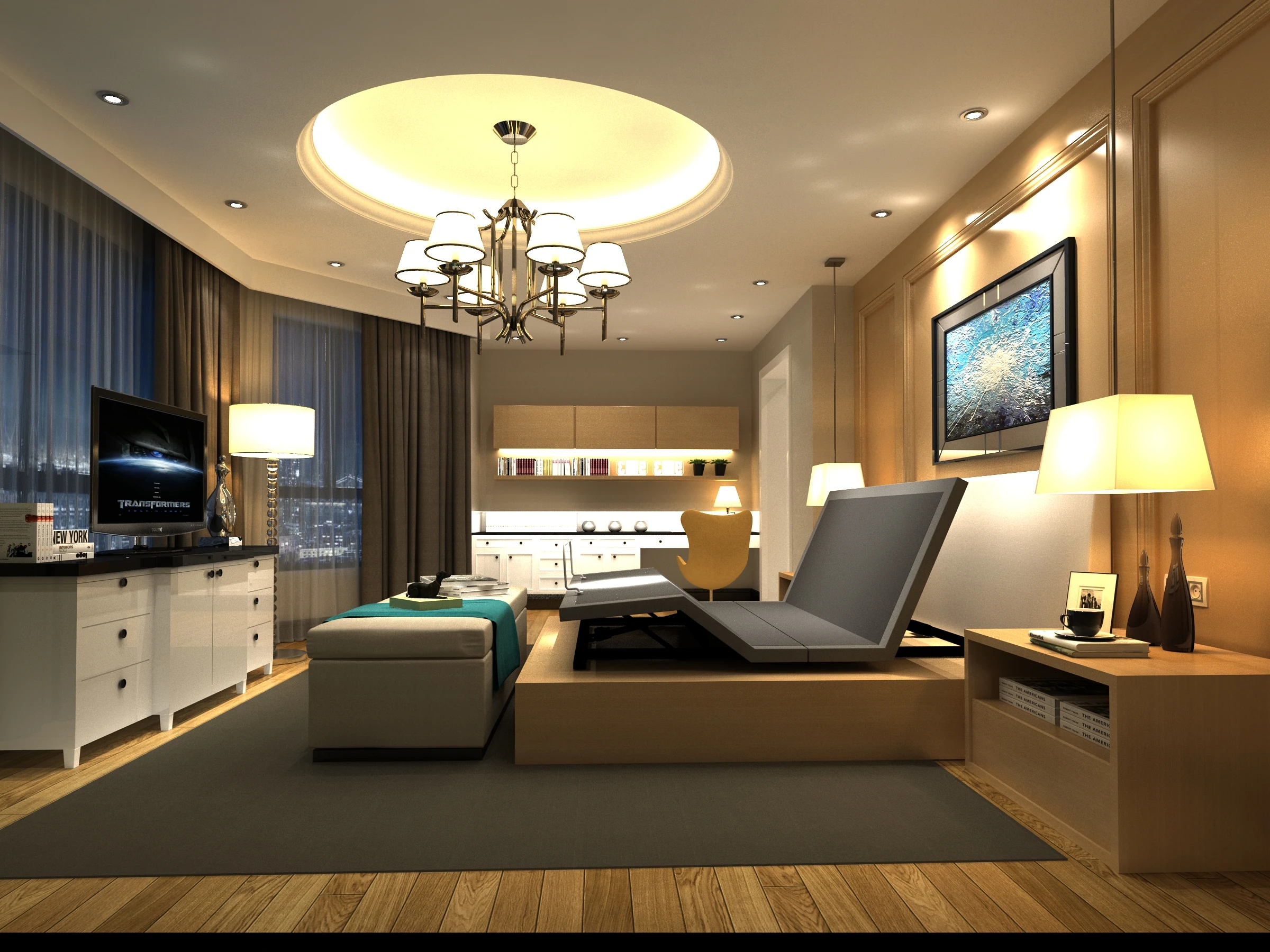 Rondure RKDM2 Black Queen Size Okin Motor Electric Adjustable Bed Zero Clearance Head Up Zero Gravity Electric Adjustable Frame