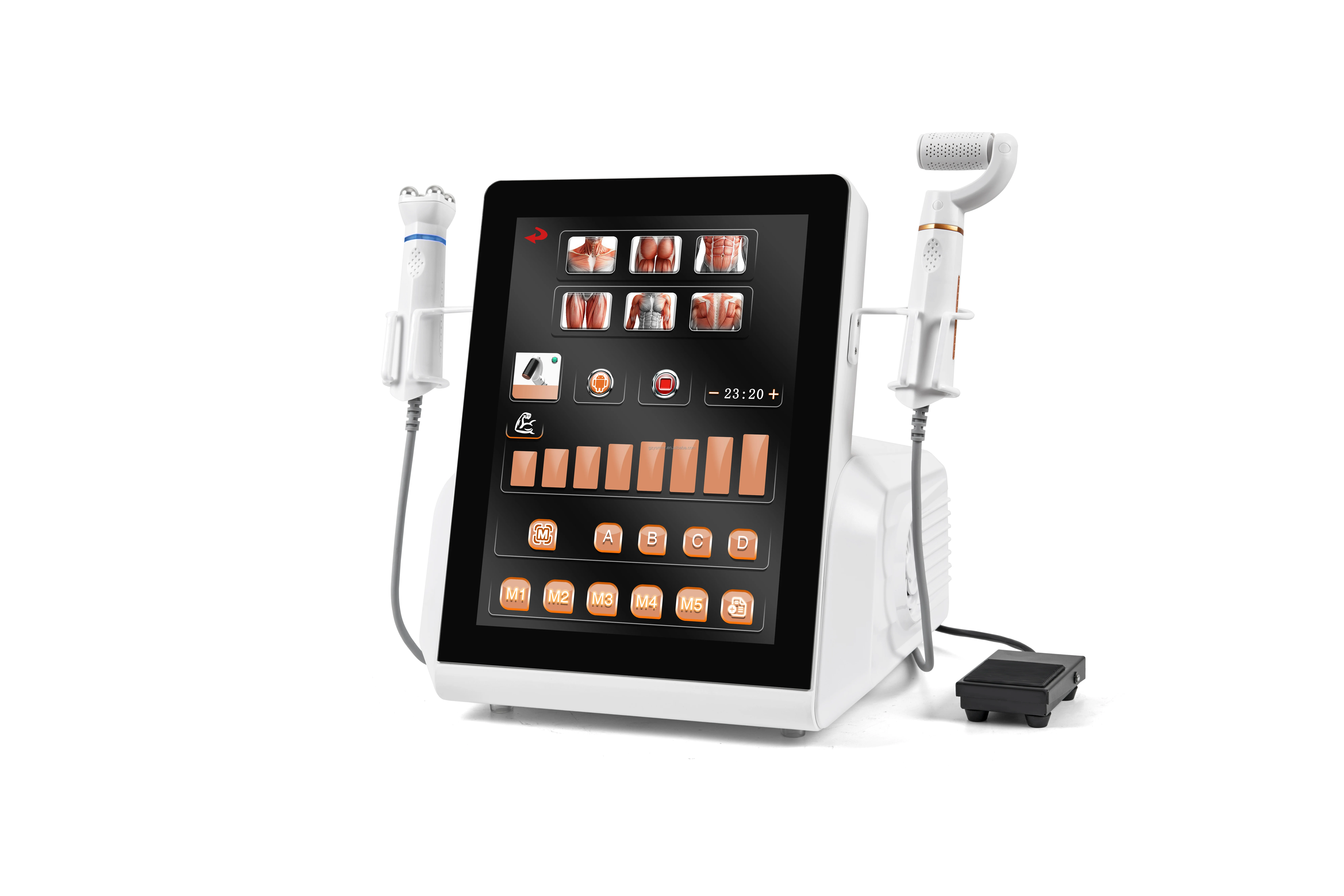 Professional 2-in-1 Plasma Pen Fibroblast Machine Face Body Laser-assisted Wrinkle Elimination Acne Removal Skin Rejuvenation