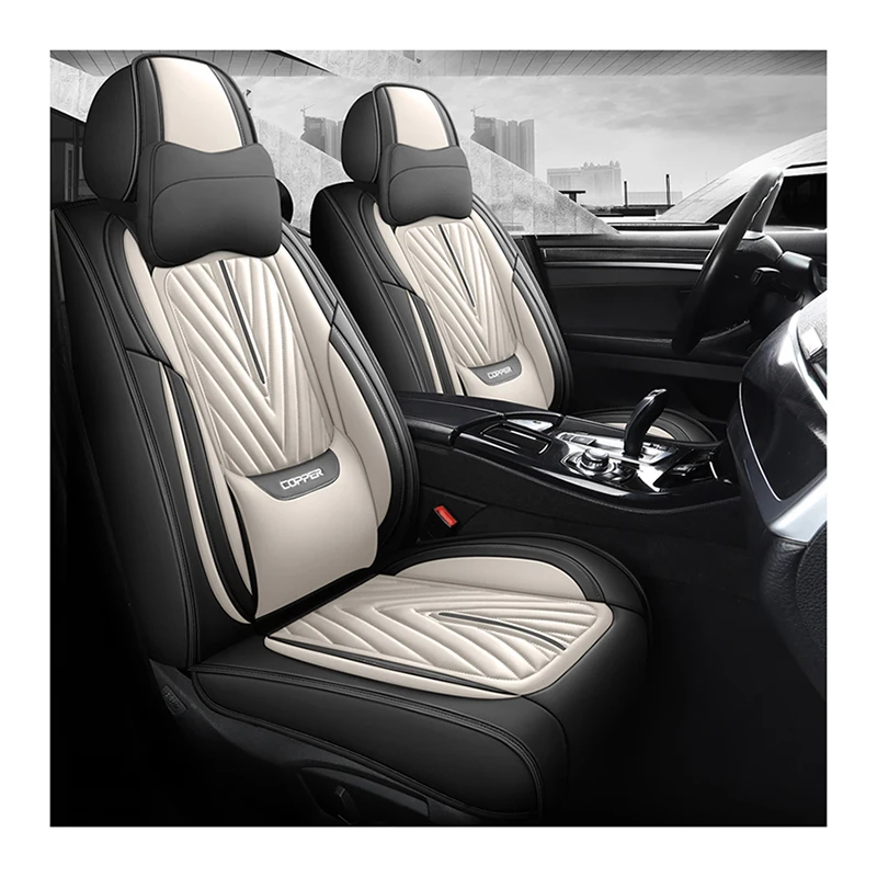 Full Set Original Custom Car Seat Cover Leather Waterproof Vehicle Cushion Cover Car Accessories