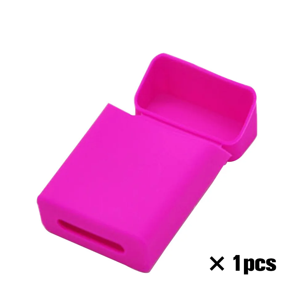 Manufacturers Supply Cigarette Box Men And Women Cigarette Dust Cover Silicone Cigarette Case