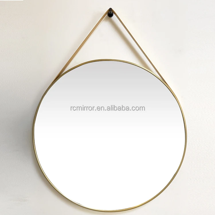 Ruicheng Living Room Sparkling Mirror Crushed Diamond Decorative Carved Wall Mirror