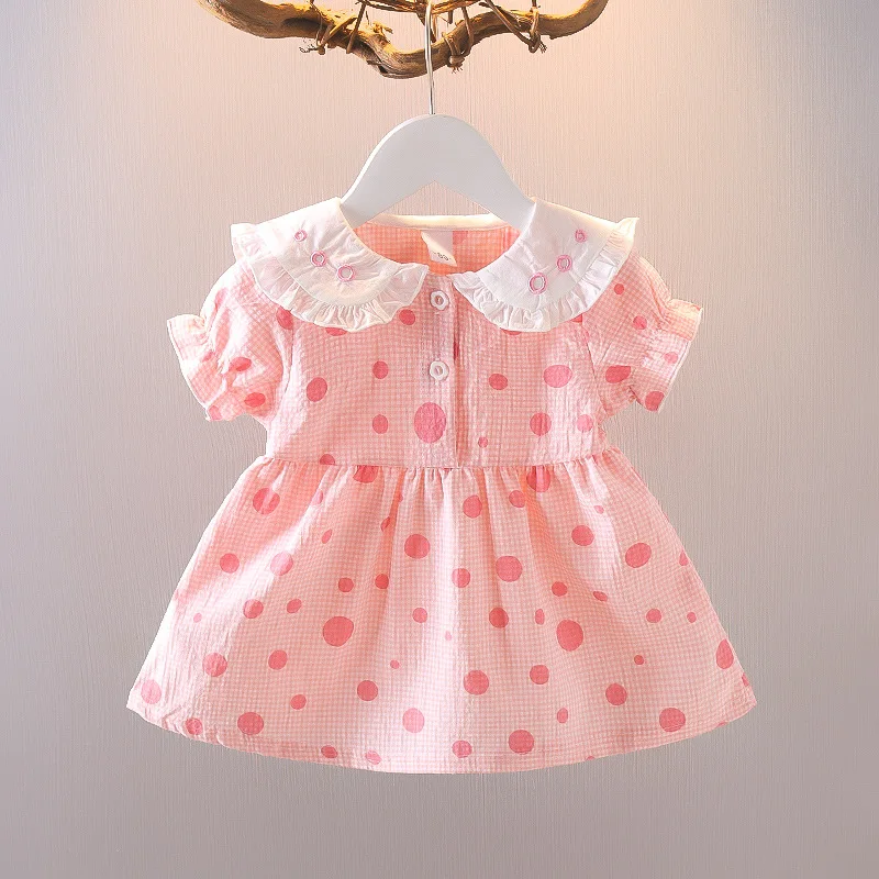 Baby Clothing Manufacturers Baby Princess Dress 3 Years Baby Party Girl Dress Cotton Summer Casual Sleeveless Printed Girls 2000