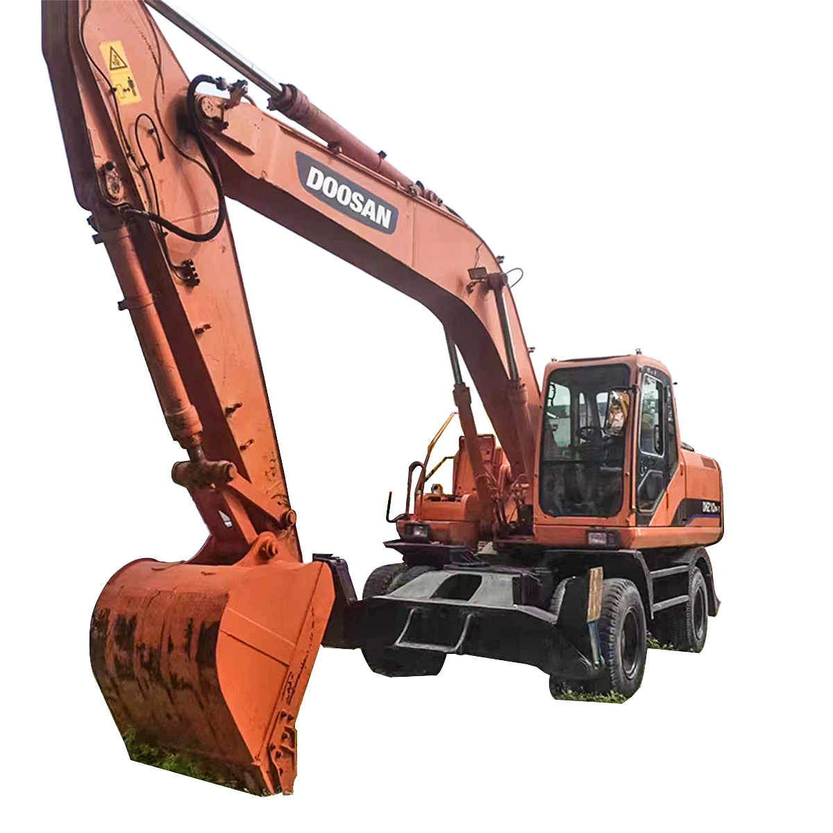 Высокое качество 20 тонн оригинальный колесный экскаватор Doosan DH210W-7 для продажи
