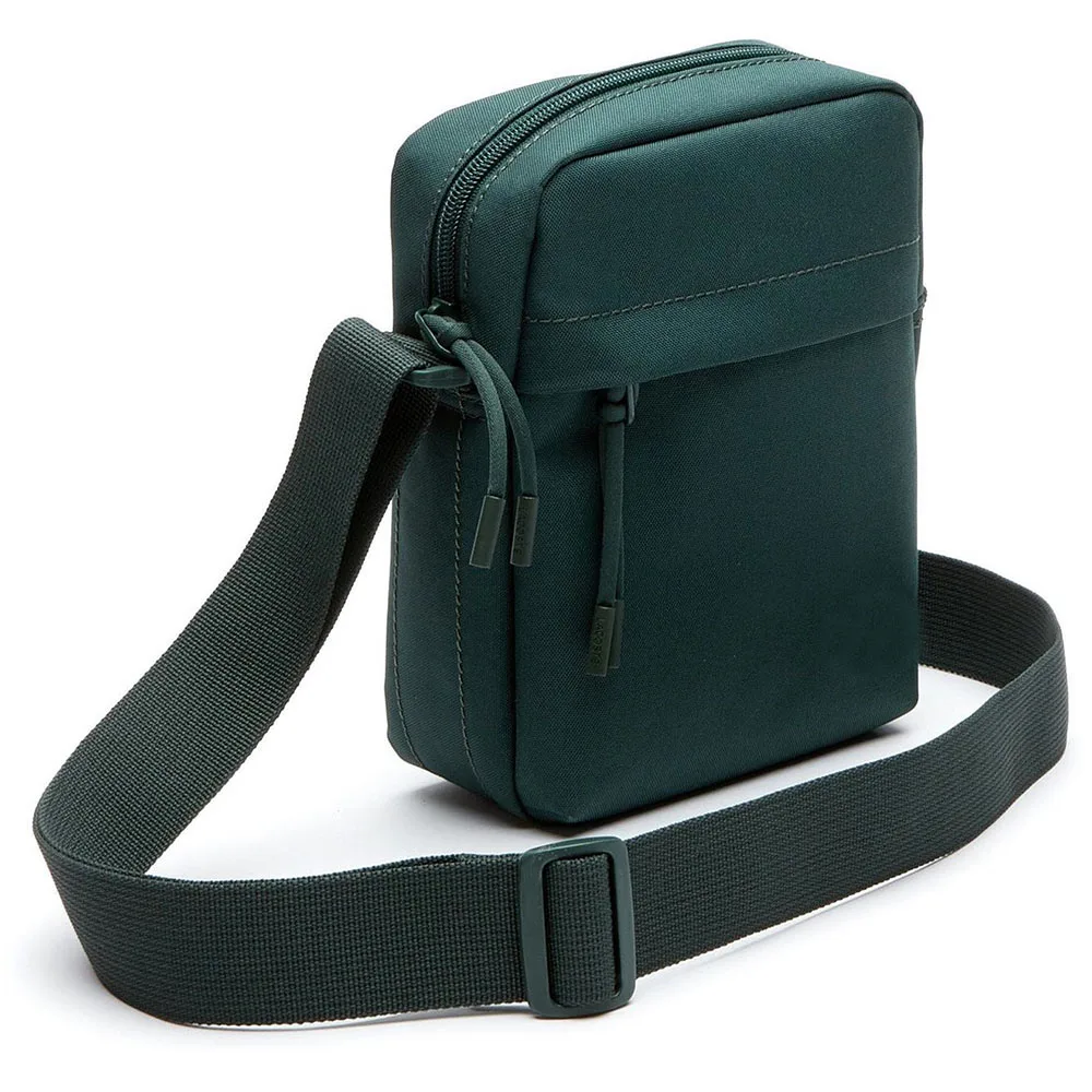 Легкая Регулируемая наплечная сумка-мессенджер с вышитым логотипом из полиэстера мужская сумка через