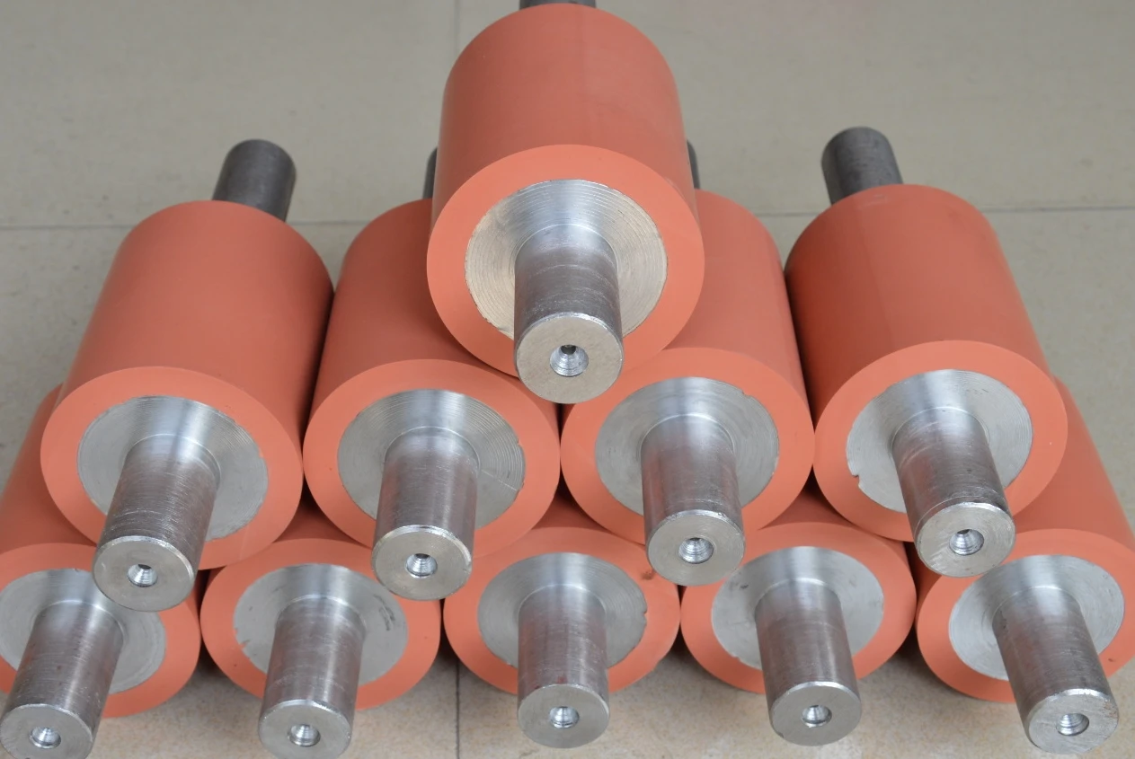 
best-selling Silicone lamination roller used for offset printing or press film machine 