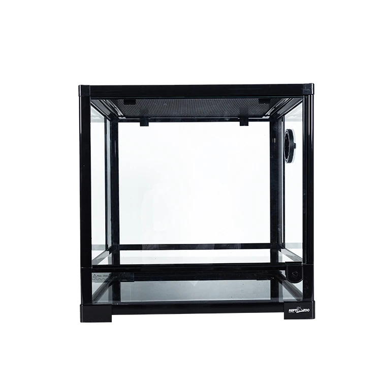  REPTI ZOO RK series 18x18x18 дюймов маленький стеклянный террариум в комплекте для рептилий и