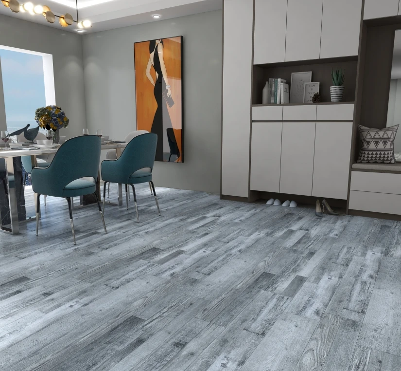 Spc vinyl flooring machine