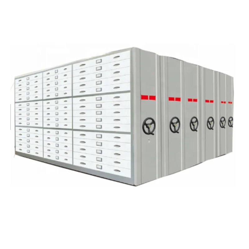 Decorative metal modern office furniture mobile shelves,mobile compactor,metal archive cabinets Shelving