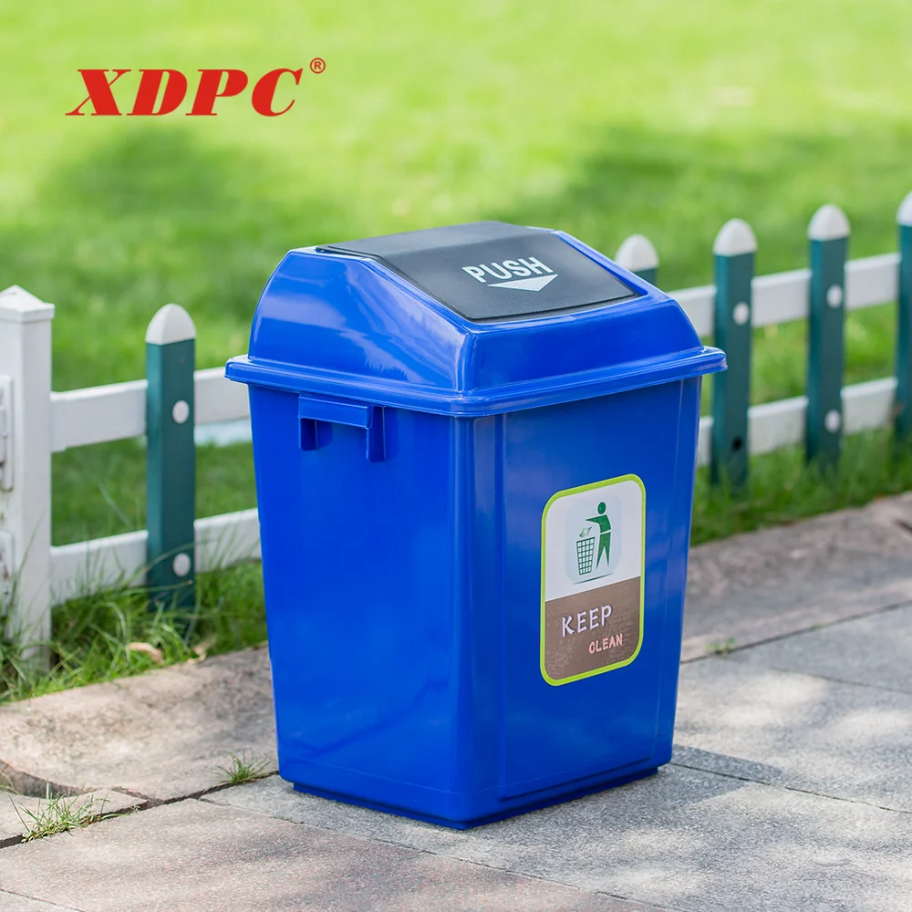 Modern 100 l plastic garbage container bin trash can