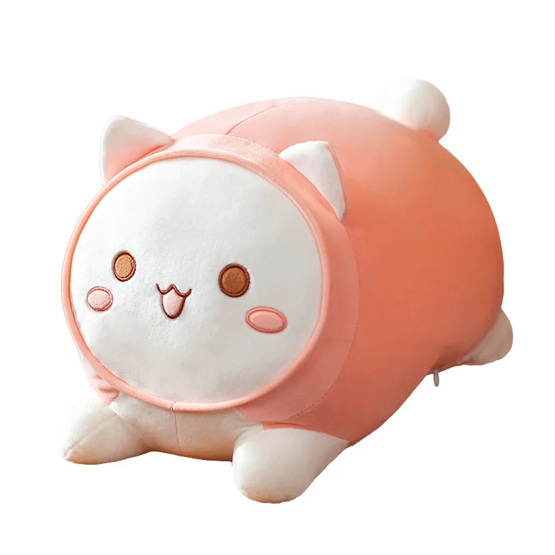 Cute fat house cat doll soft cute Shiba Inu bed sleeping pillow children rabbit cut plushies