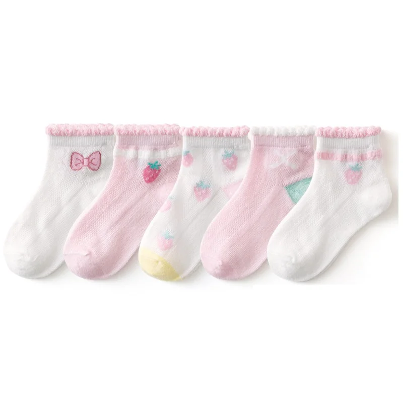 Fruit Sweet Japan Teen Girls Tube Socks Custom Cartoon Girls Socks & hosiery(old)