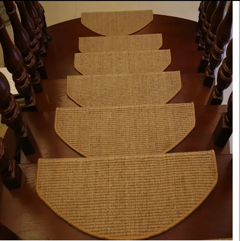 Modern Natural Sisal Stairs Carpet Custom Tufted Jacquard Rugs Home Living Room Dining Room Kids Room Office Christmas Prayer