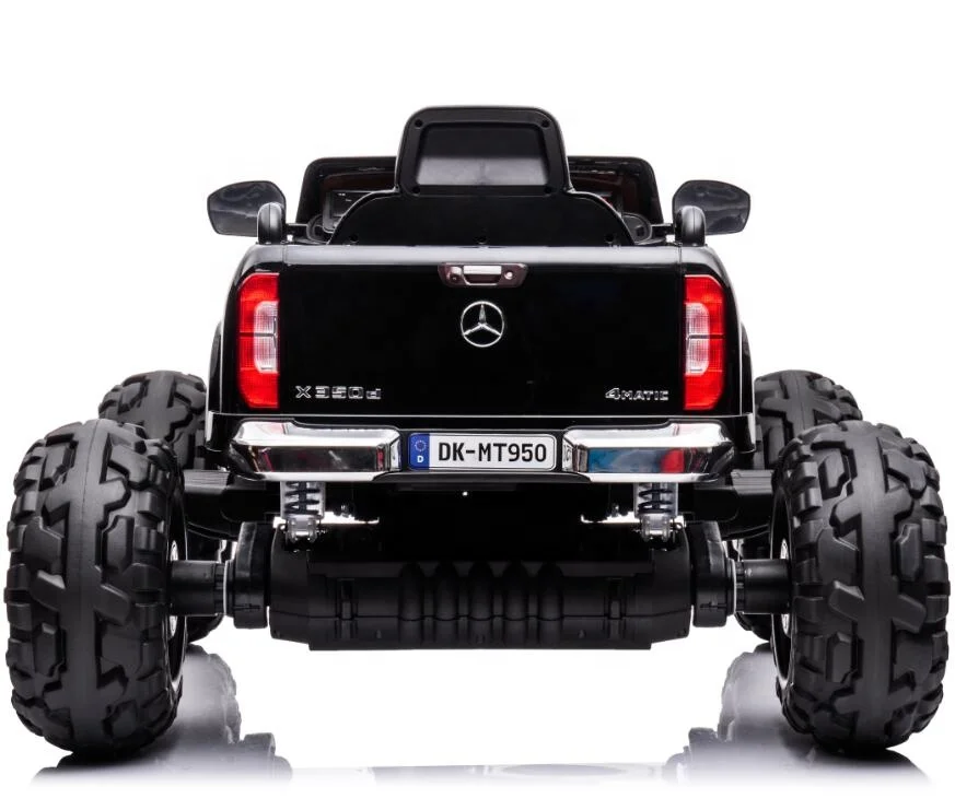 2021 Новое поступление Mercedes-Benz Monster Truck лицензированных поездка на автомобиле 24V 2 местный кофта с рисунком машины