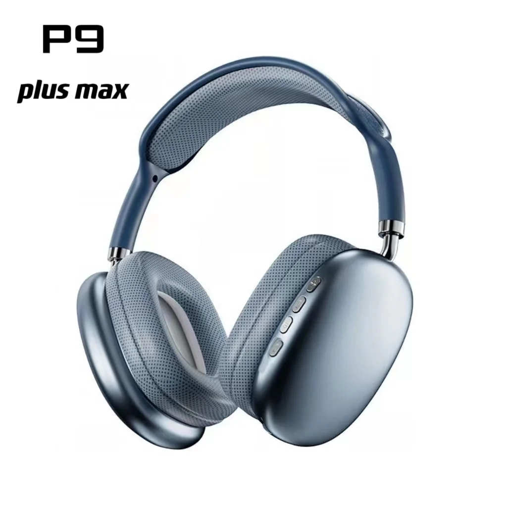 P9 plus max Wireless BT Headphones With Microphone Noise Canceling TWS Earbuds Gaming Headset Stereo HiFi Earphones