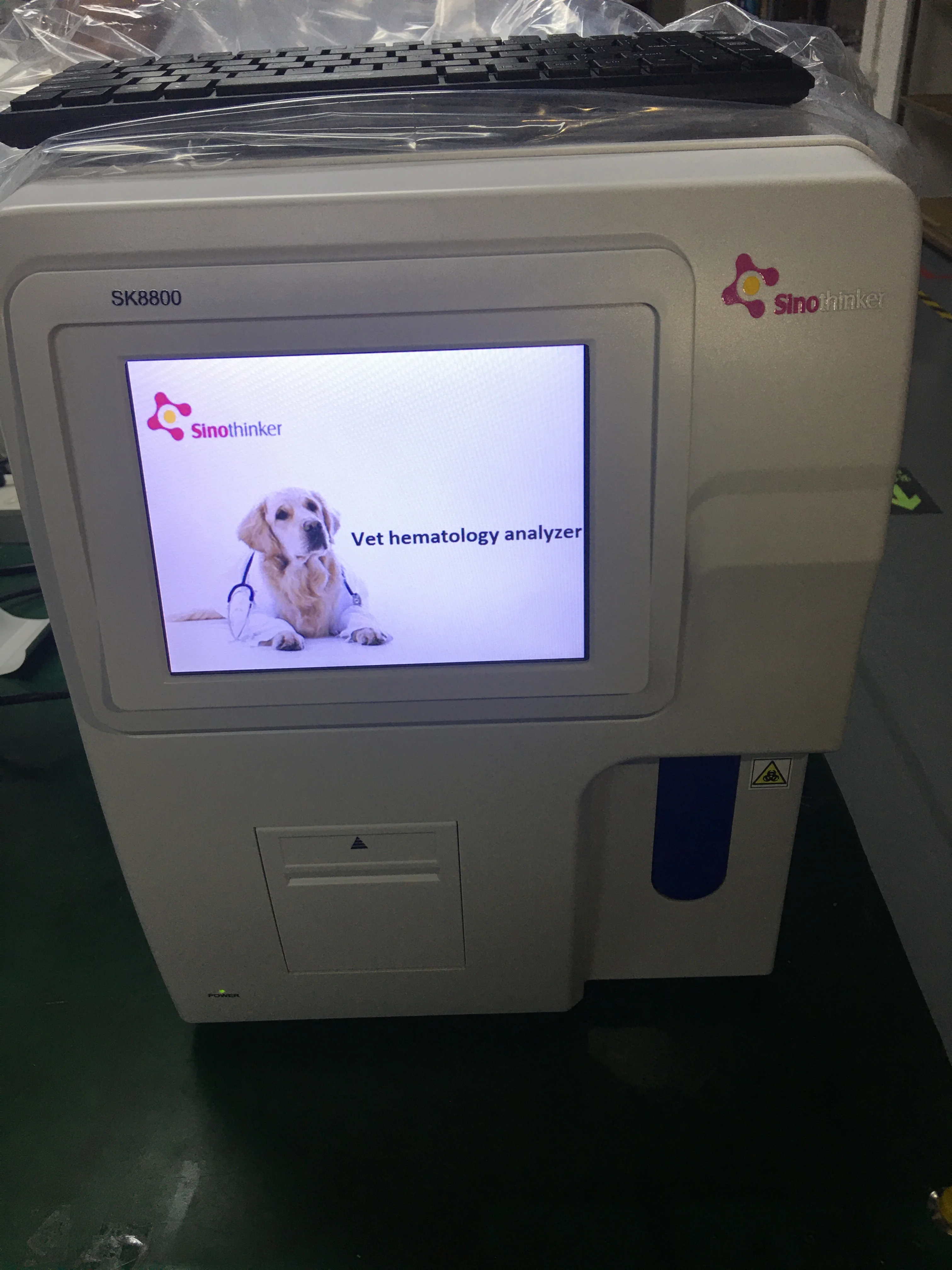 In Vitro diagnostic equipment good price SK8800 vet 3 part full-auto veterinary hematology analyzer