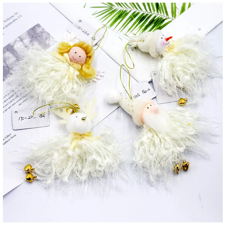 CE/ASTM 2024 Hot Selling Plush Toy Angel Wind Bell For Children Customized Stuffed Animals Toys Plushie Room Decoration