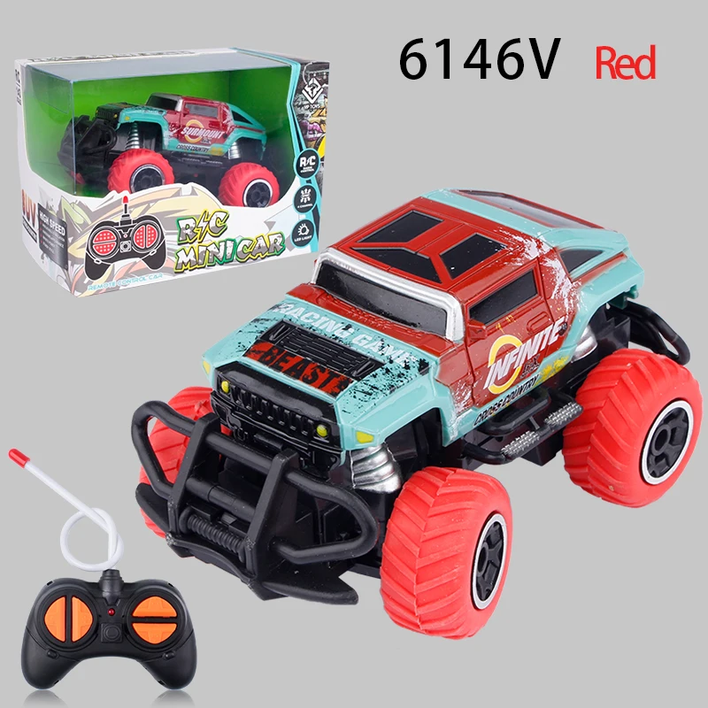 Hot sells remote control toys car kids toy 4 channels wireless smart kids RC truck vehicle